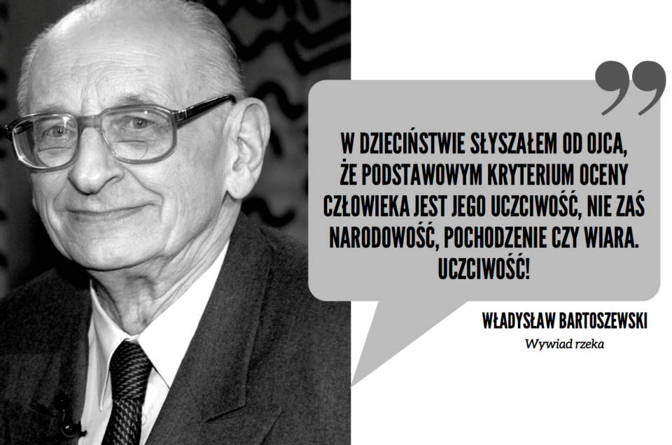 7 rocznica śmierci prof. Władysława Bartoszewskiego